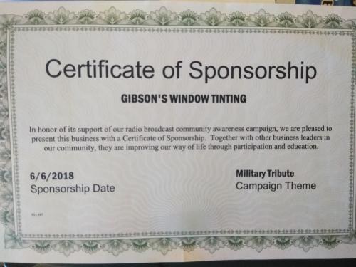 certified window tinting 